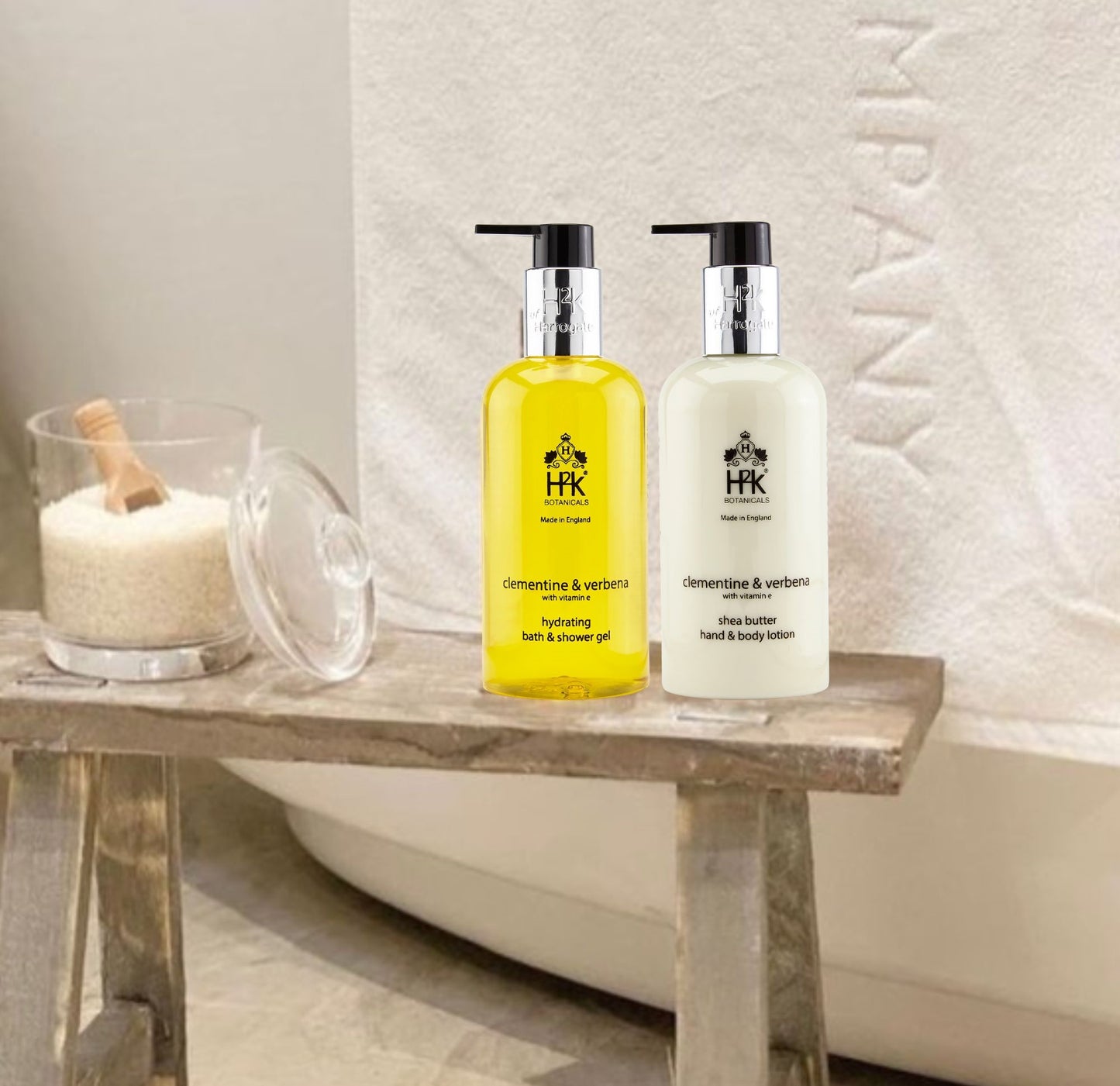 Verbena Body Care Duo with Zesty Clementine and Vitamin E