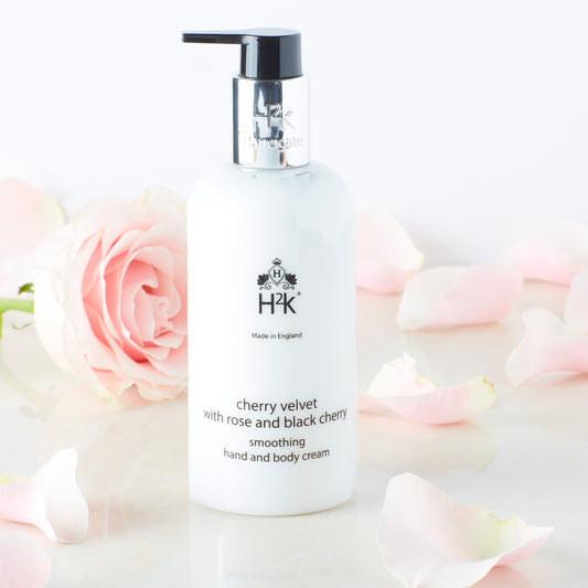 Rose and Black Cherry, Shea Butter Hand and Body Lotion