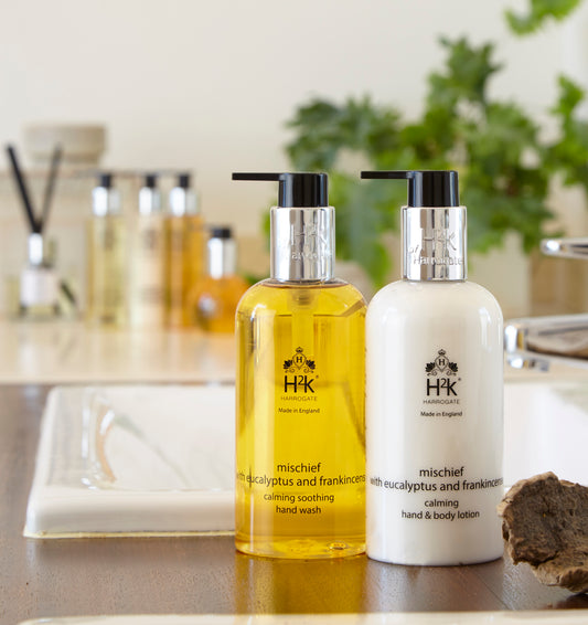Skin Softening Hand Wash with Frankincense and Eucalyptus Mischief Collection