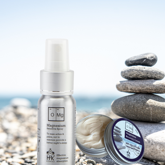 Magnesium Cream & Spray for Natural Sleep and Pain Relief
