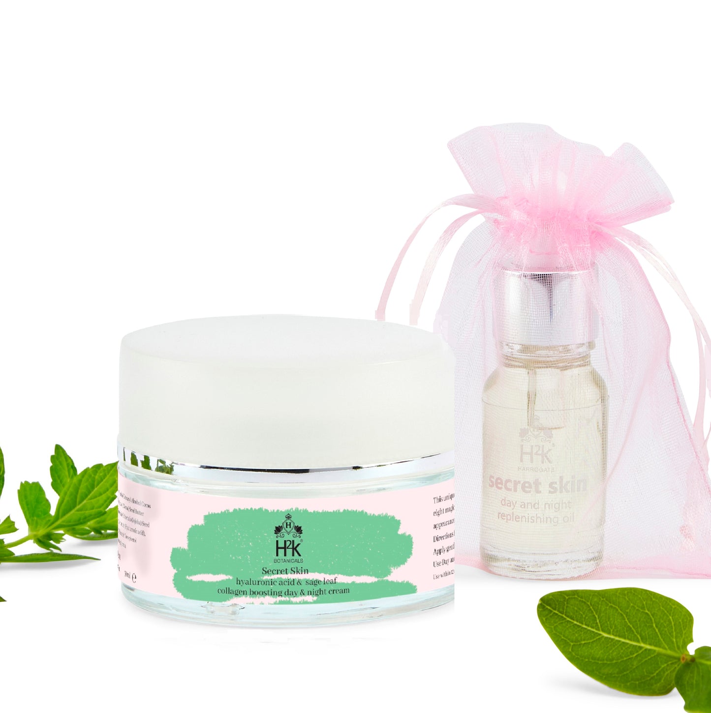 Mini-Day & Night Cream with 10ml Face Oil ...try-me size BACK IN STOCK