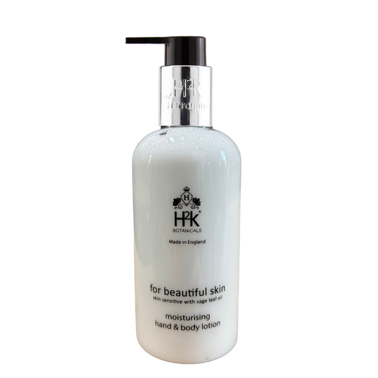 Sensitive Skin Hand and Body Moisturiser for Very Dry Skin with a hint of Sage