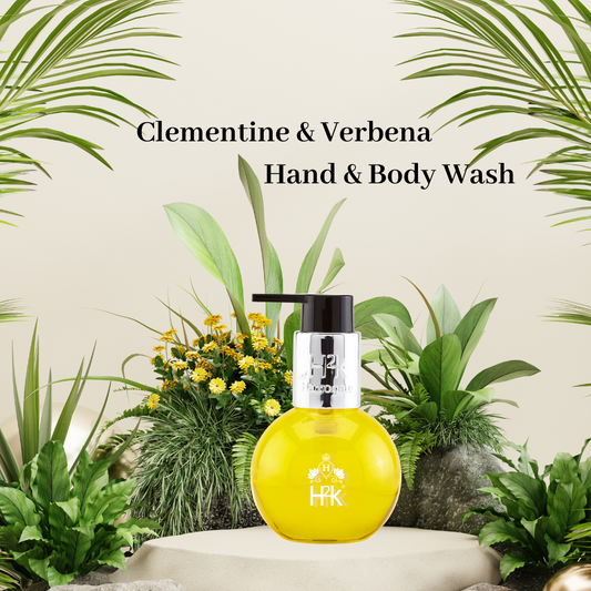 Verbena and Clementine Hand and Body Wash in Gift Box