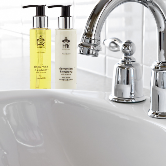 Verbena and Clementine mini sink Duo