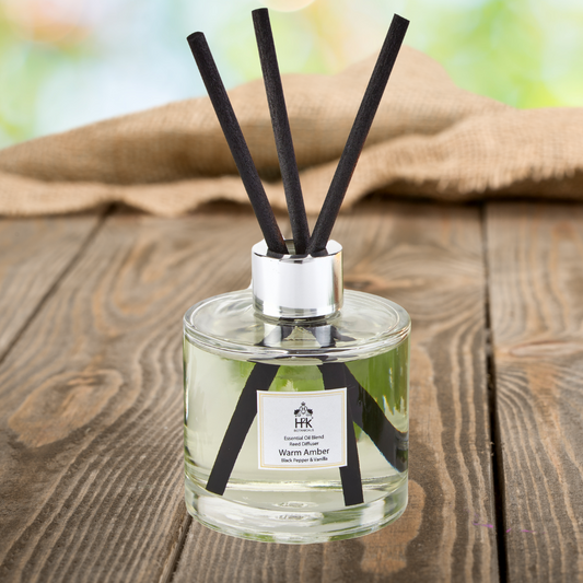 Warm Amber with Black Pepper & Vanilla Reed Diffuser