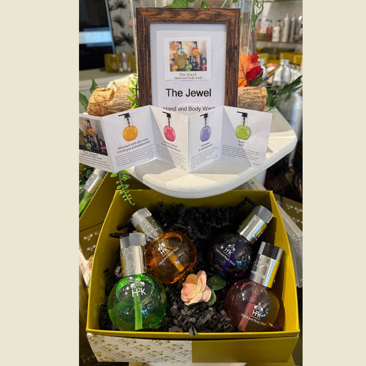 Set of Four Hand and Body Washes Jewels