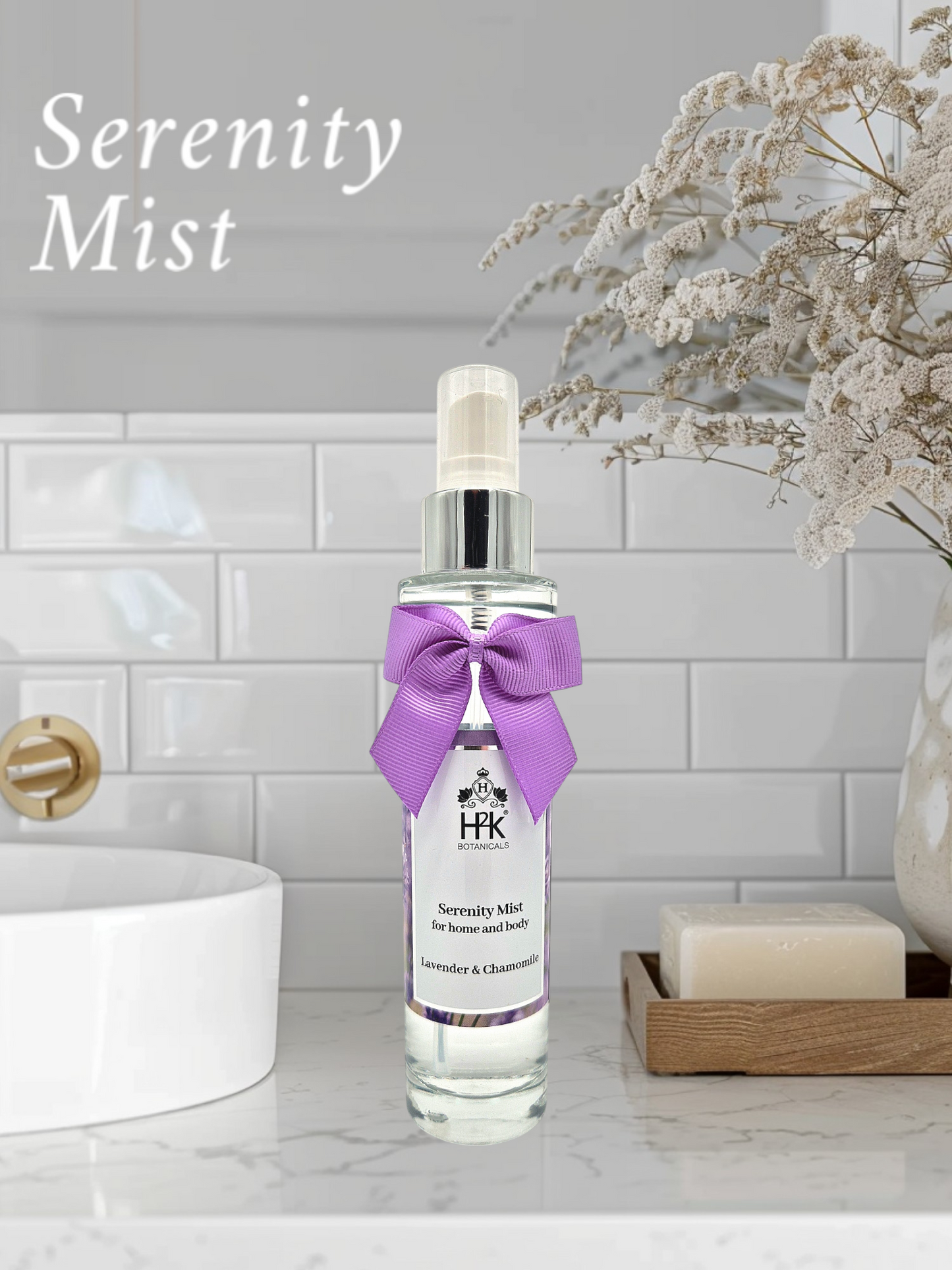 Serenity Mist for Home and Body Lavender and Chamomile