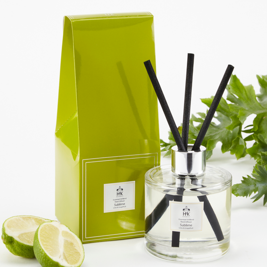 Grapefruit and Lime Gift Reed Diffuser & Candle