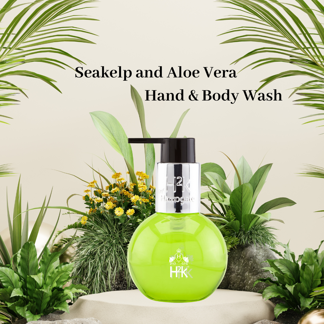 Seakelp Hand and body Wash with Aloe Vera in Jewel Gift Box