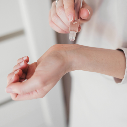 Menopause Bundle: Lavender Pulse Point Roll-on with 30ml OMG Magnesium Sensitive Spray