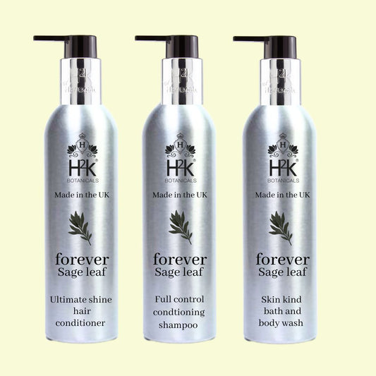 Sage leaf Trio with Shampoo, Body Wash and Hair Conditioner