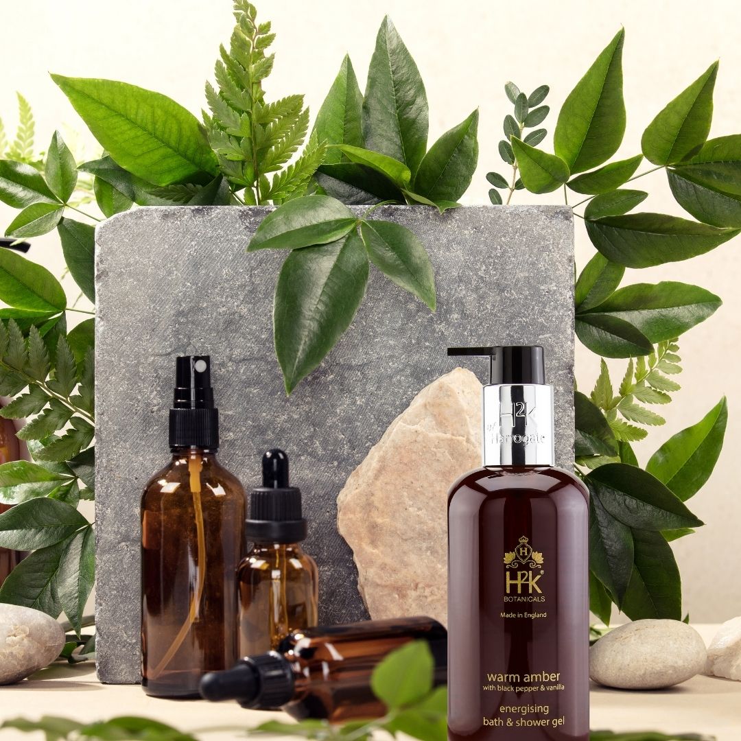 Warm Amber Gift Box Trio with Black Pepper and Vanilla