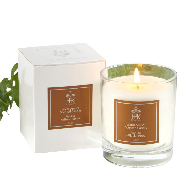 Rejuvenation Black Pepper & Vanilla Soy Wax Candle