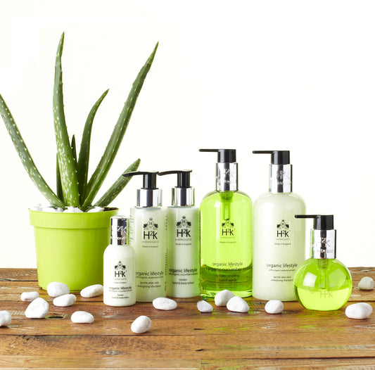 Hamper for the Organic Lifestyle - Lotion, Shampoo, Handwash & Bodywash