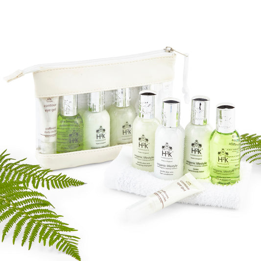 Organic Lifestyle Pamper Pack with Contour Eye Gel