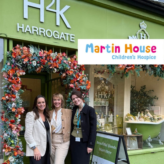 H2k Botanicals are proud to partner with Martin House Children's Hospice