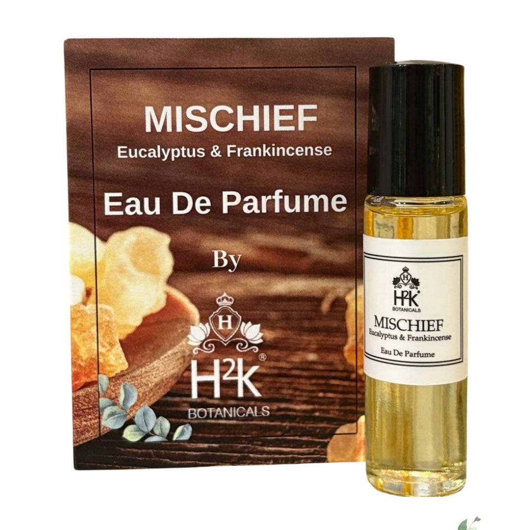 Mischief Perfume 10ml Roll-On with Eucalyptus and Frankincense