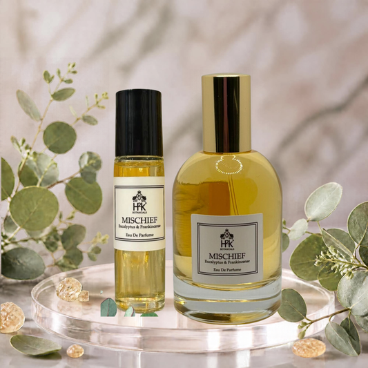 Mischief Perfume 50ml with 10ml Roll-on with Eucalyptus and Frankincense