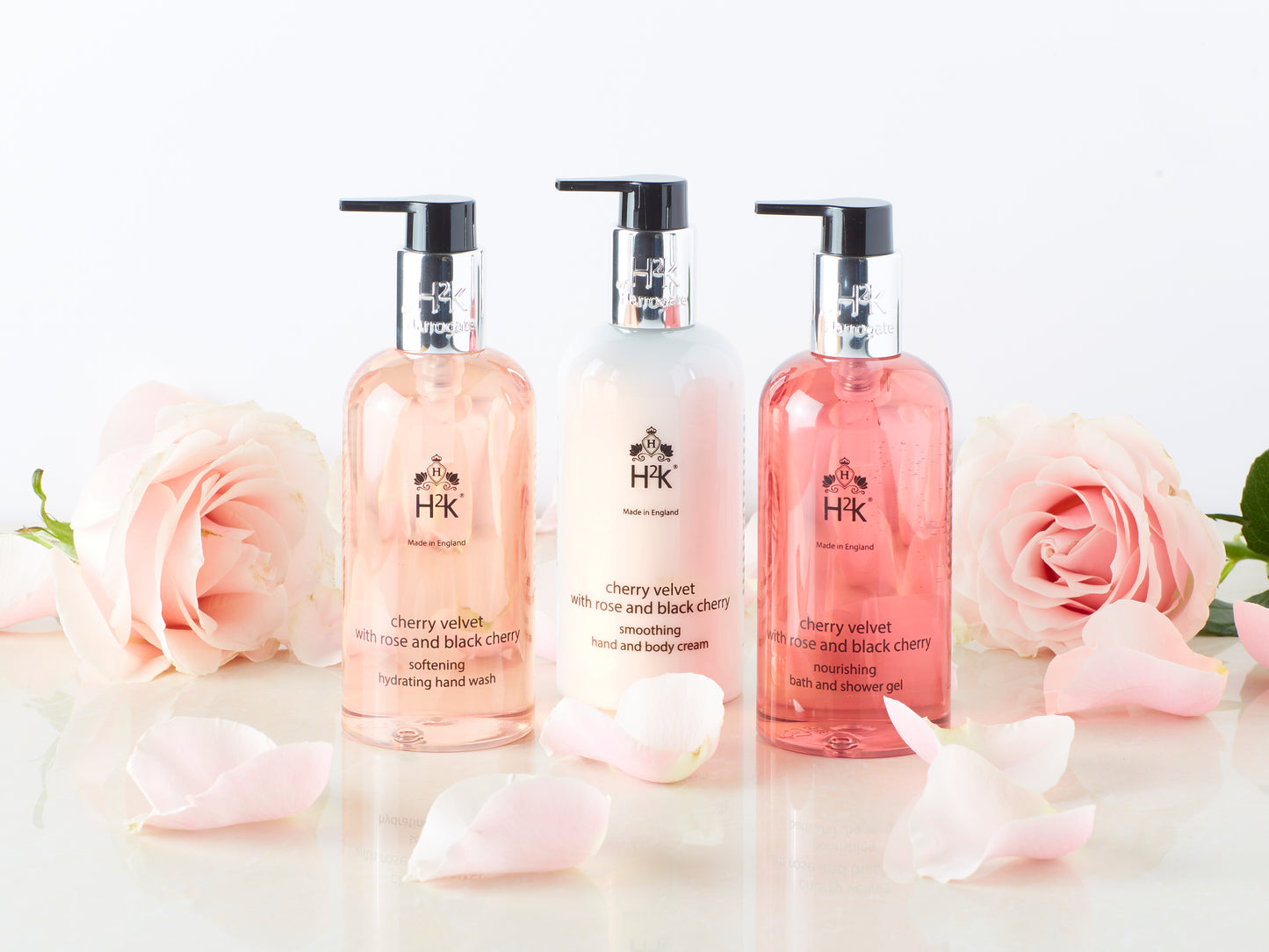 Rose and Black Cherry, Shea Butter Hand and Body Lotion