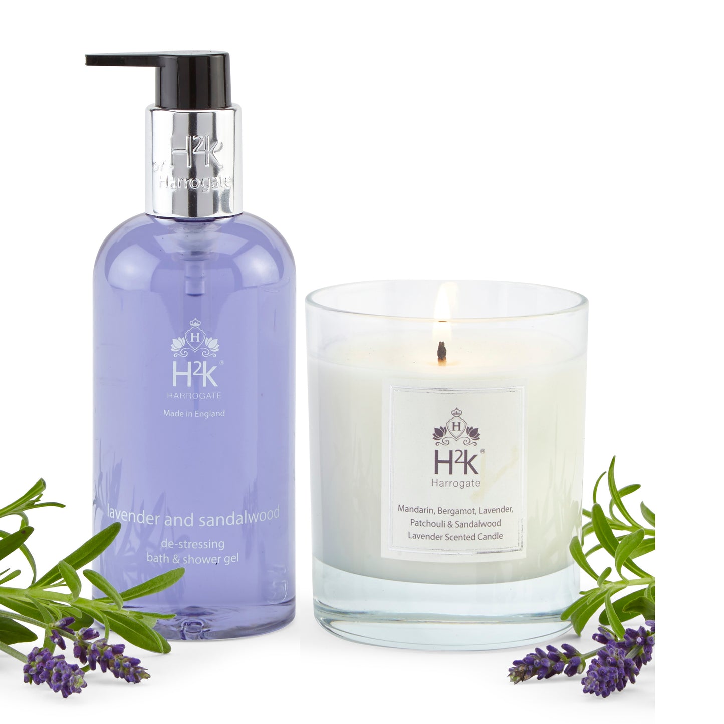 Lavender Bath and Shower Gel with Sandalwood