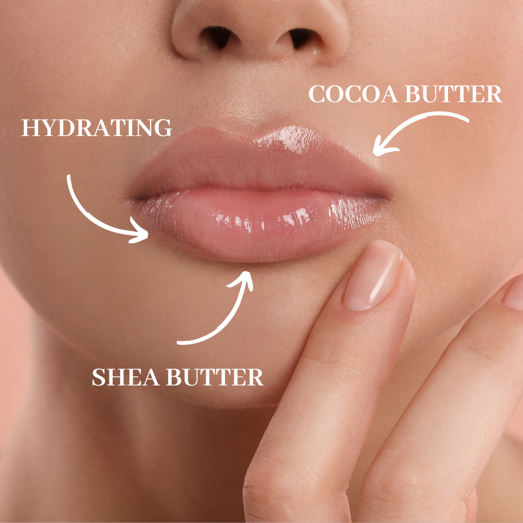 Shea Butter Lip Rescue with Strawberry Scent