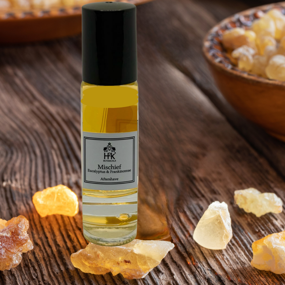 Mischief Aftershave 10ml with Eucalyptus and Frankincense
