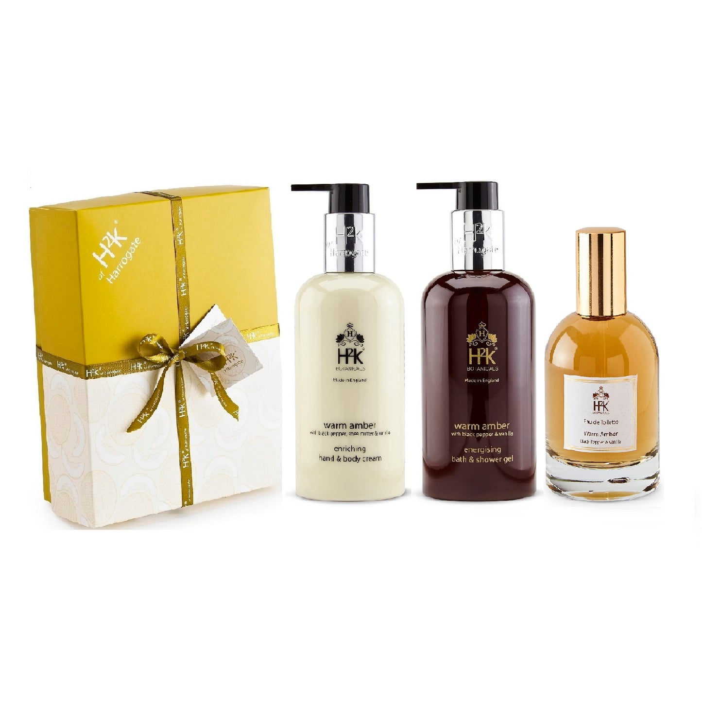 Warm Amber Fragrance Gift Set