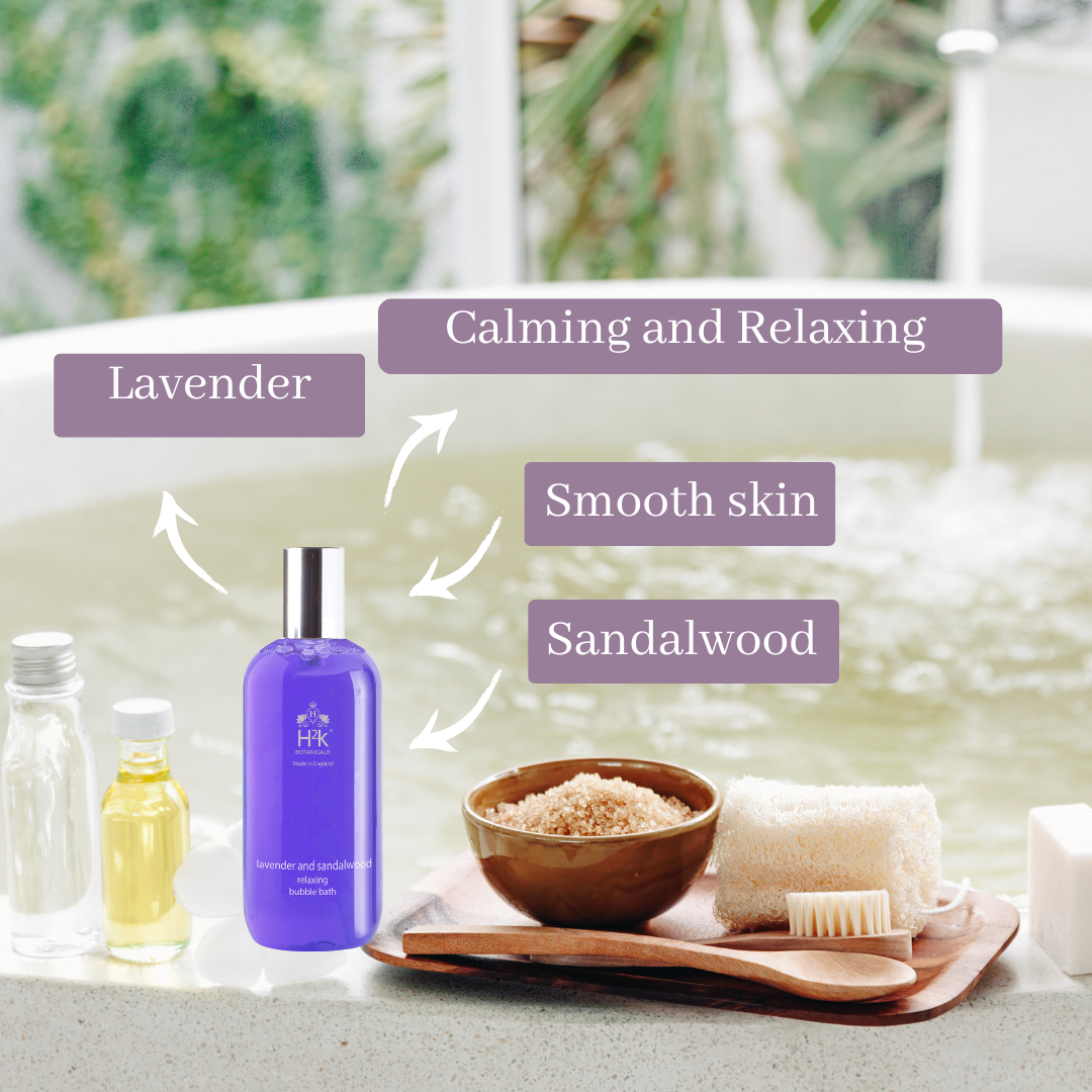 Lavender Bubble Bath with Sandalwood