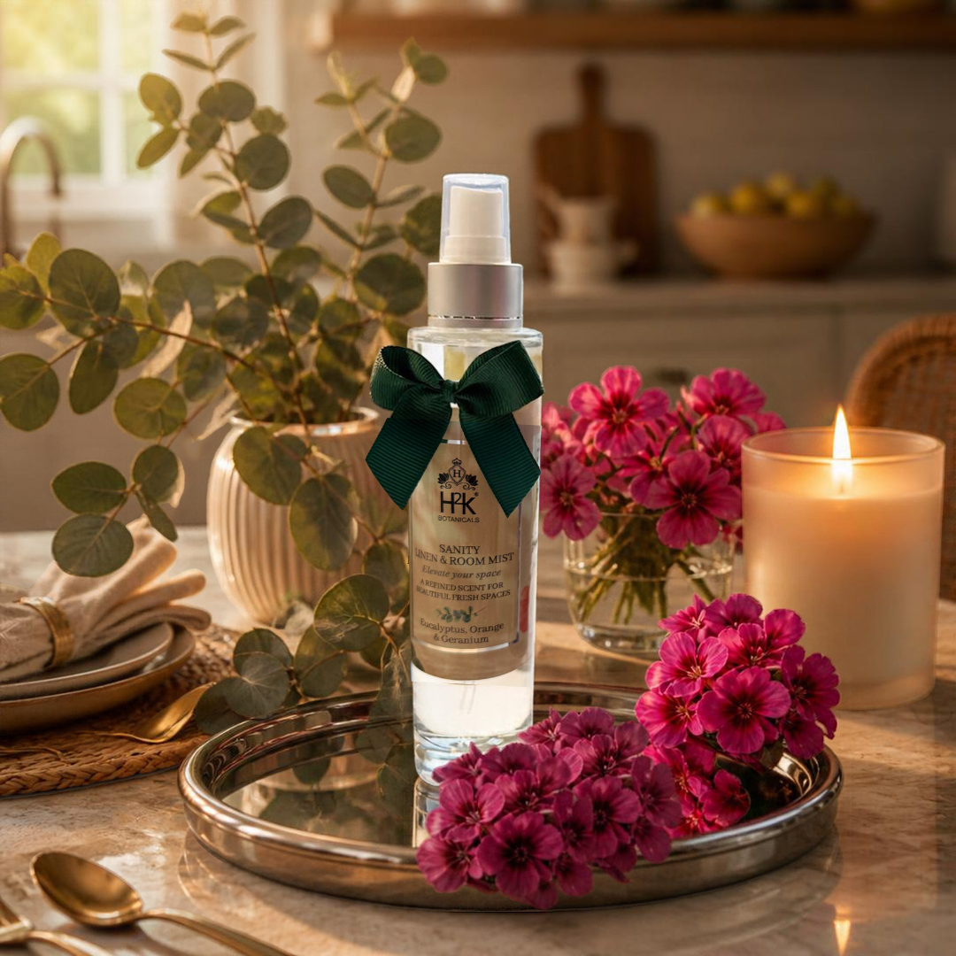 Sanity Linen Mist with Eucalyptus, Orange and Geranium