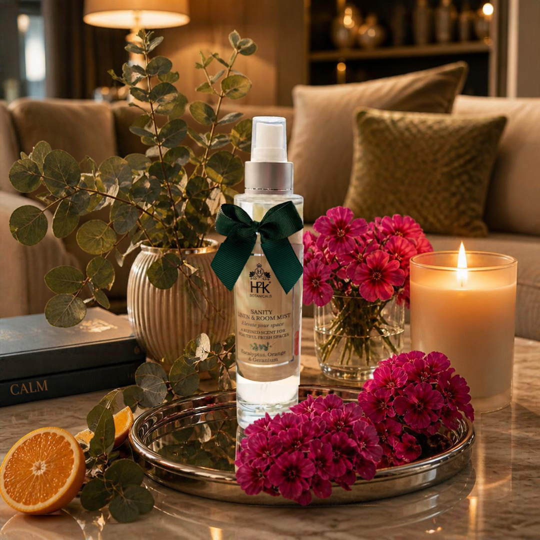 Sanity Linen Mist with Eucalyptus, Orange and Geranium