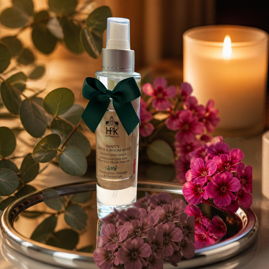 Sanity Linen Mist with Eucalyptus, Orange and Geranium