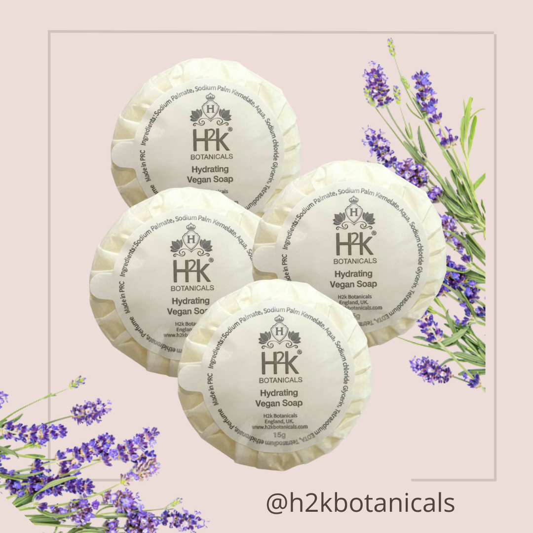 20gm vegan soap x four tissue pleated soap