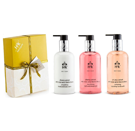 Black Cherry and Rose Hand and Body Care Trio