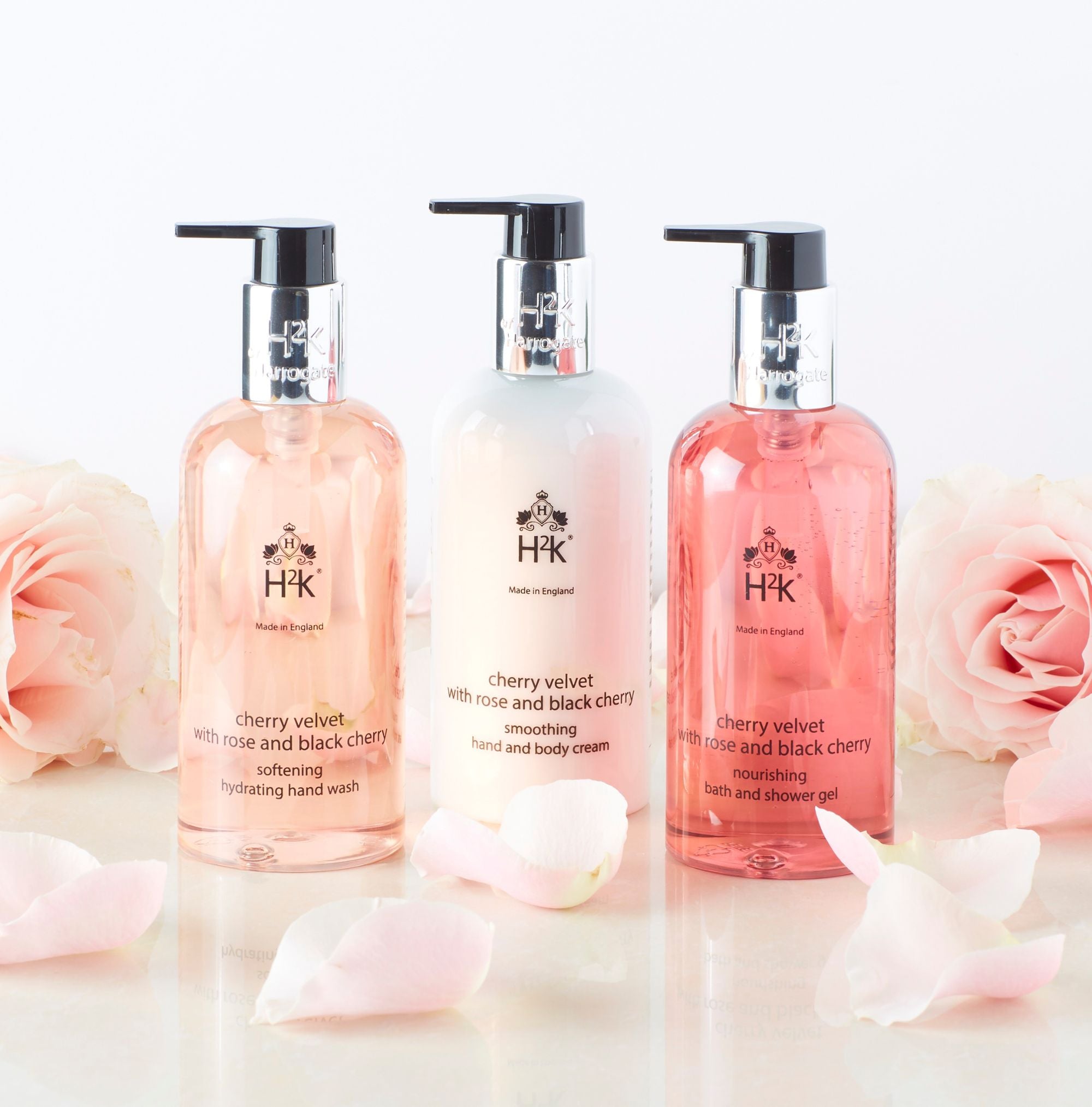 Rose & Cherry Hand & Body Hydrating Trio Gift Box