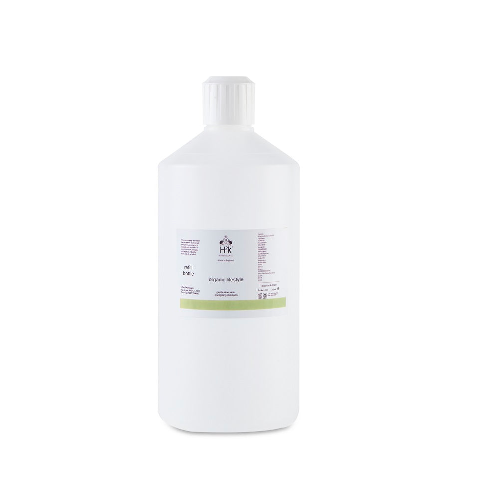 Anti-frizz Hair Shampoo with Seakelp and Aloe Vera - Organic Lifestyle.