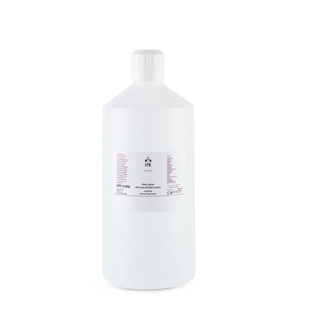 Shea Butter Hand Cream with Rose and Black Cherry.