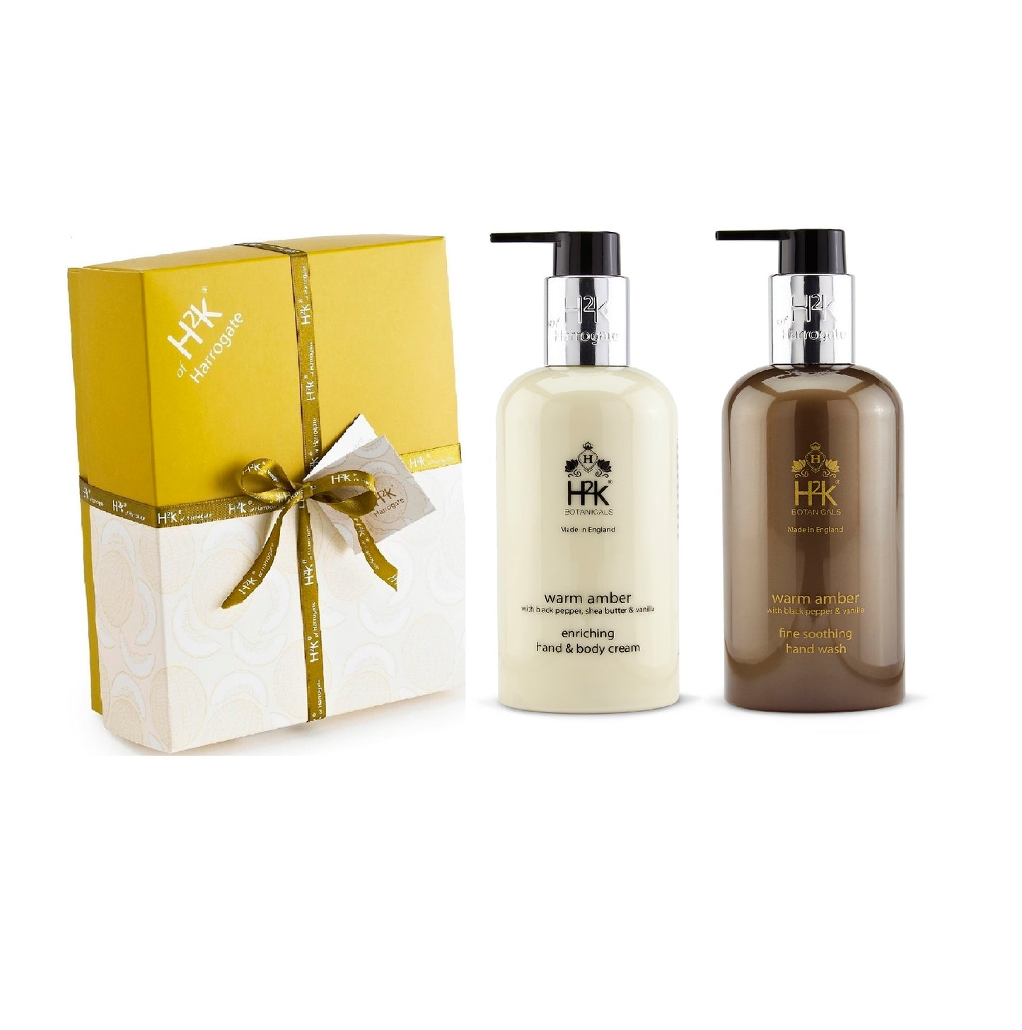 Black Pepper and Vanilla Fine Hand Care Gift.