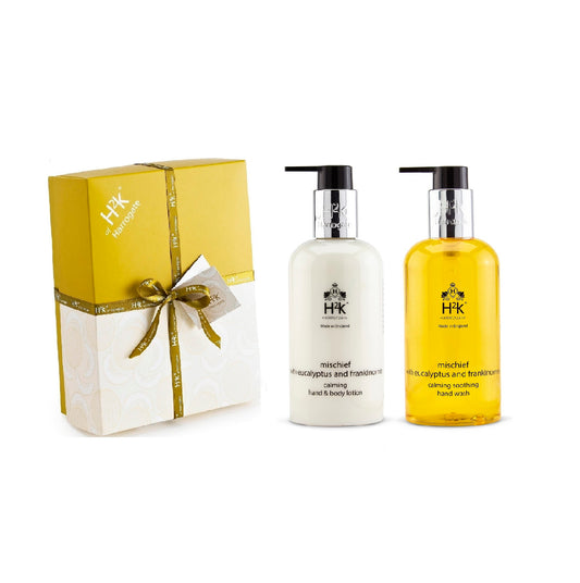 Frankincense Fine Liquid Hand Care Gift with Natural Eucalyptus.