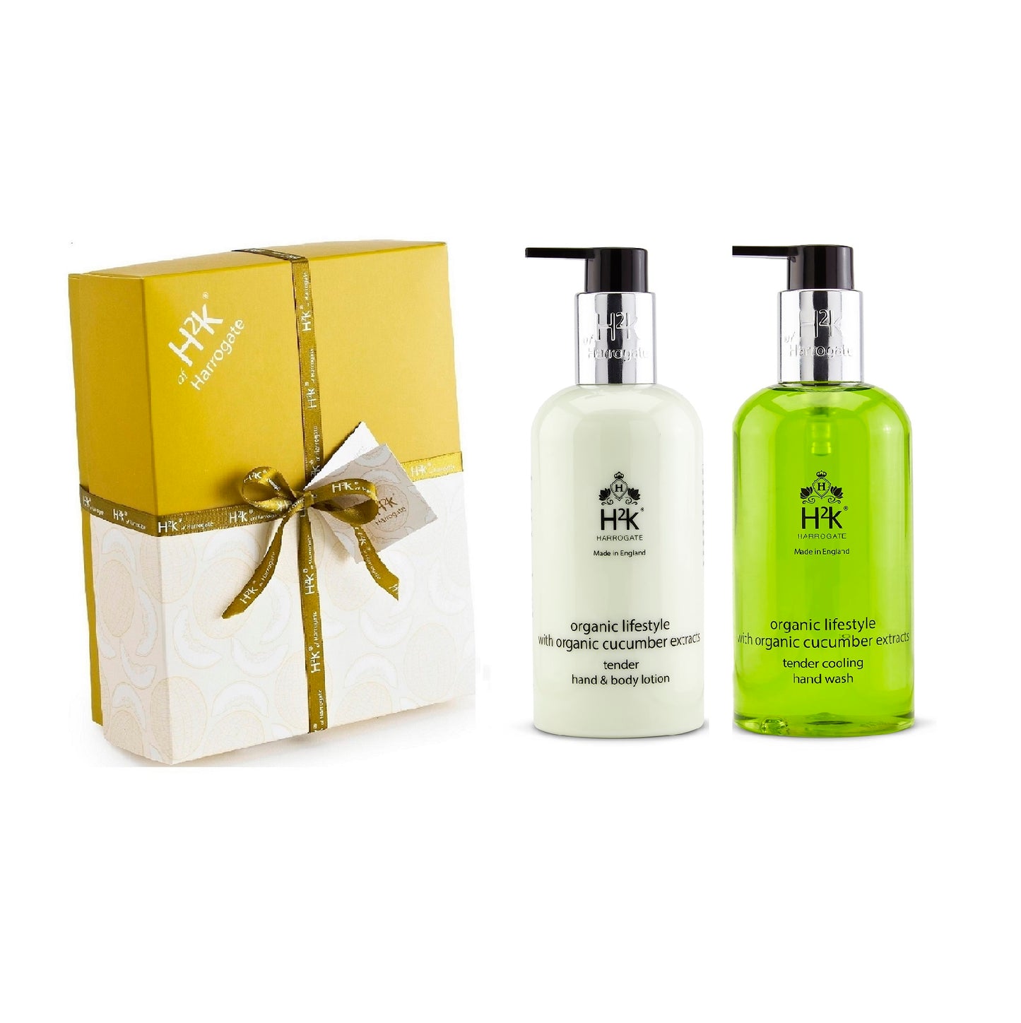 Cucumber hand care gift with aloe vera
