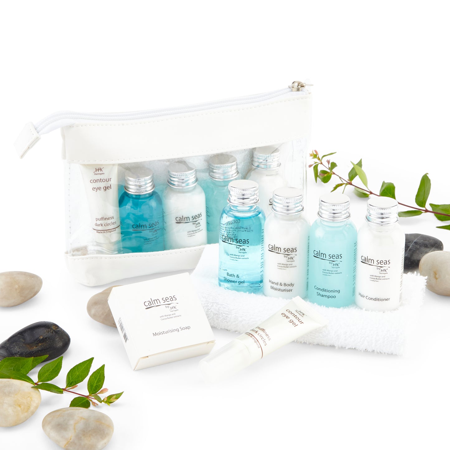 Calm Seas pamper pack with cocoa butter & mango