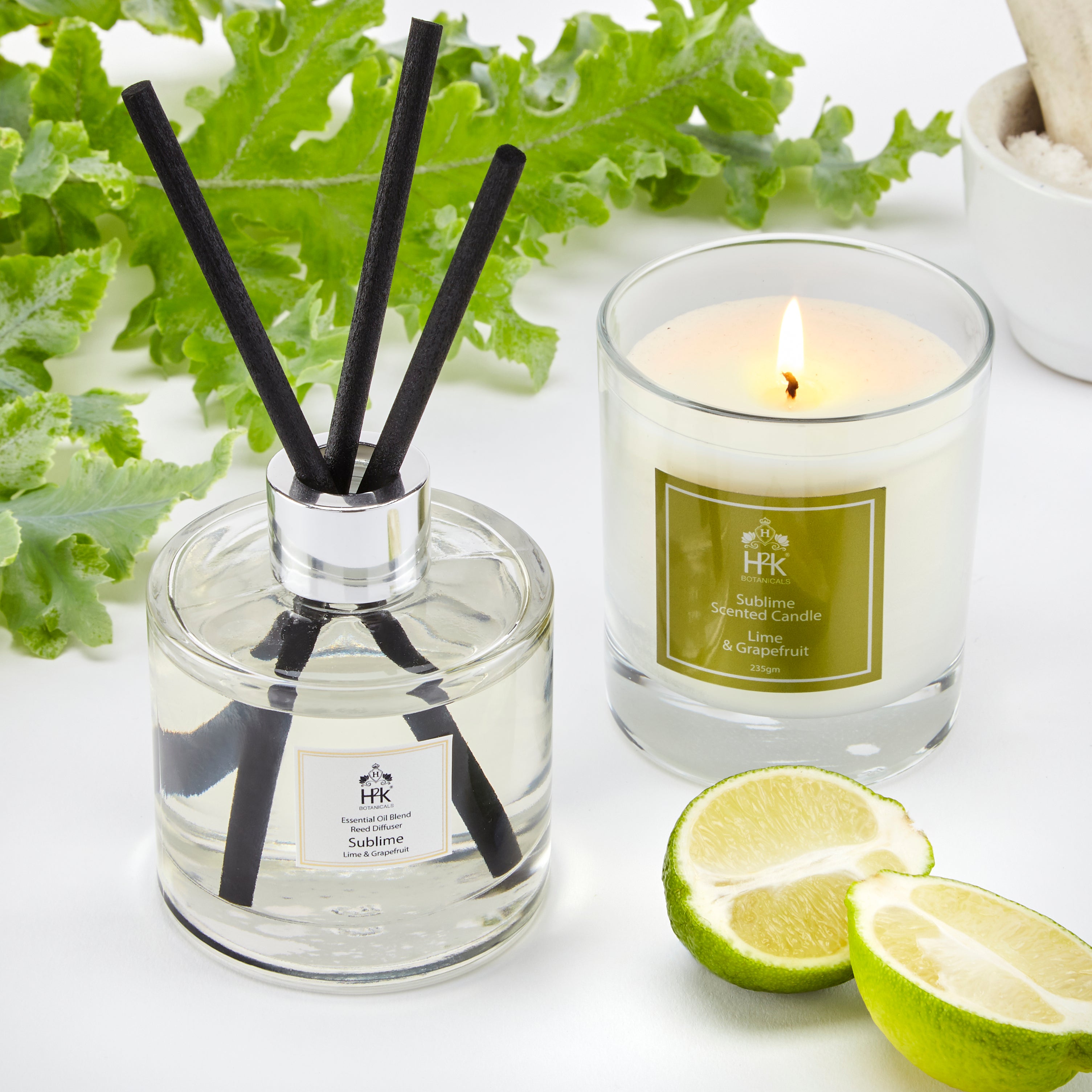Grapefruit Lime Gift Reed Diffuser & Candle
