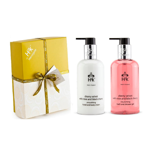 Loving Cherry Blossom with Rose and Black Cherry Bathing Gift